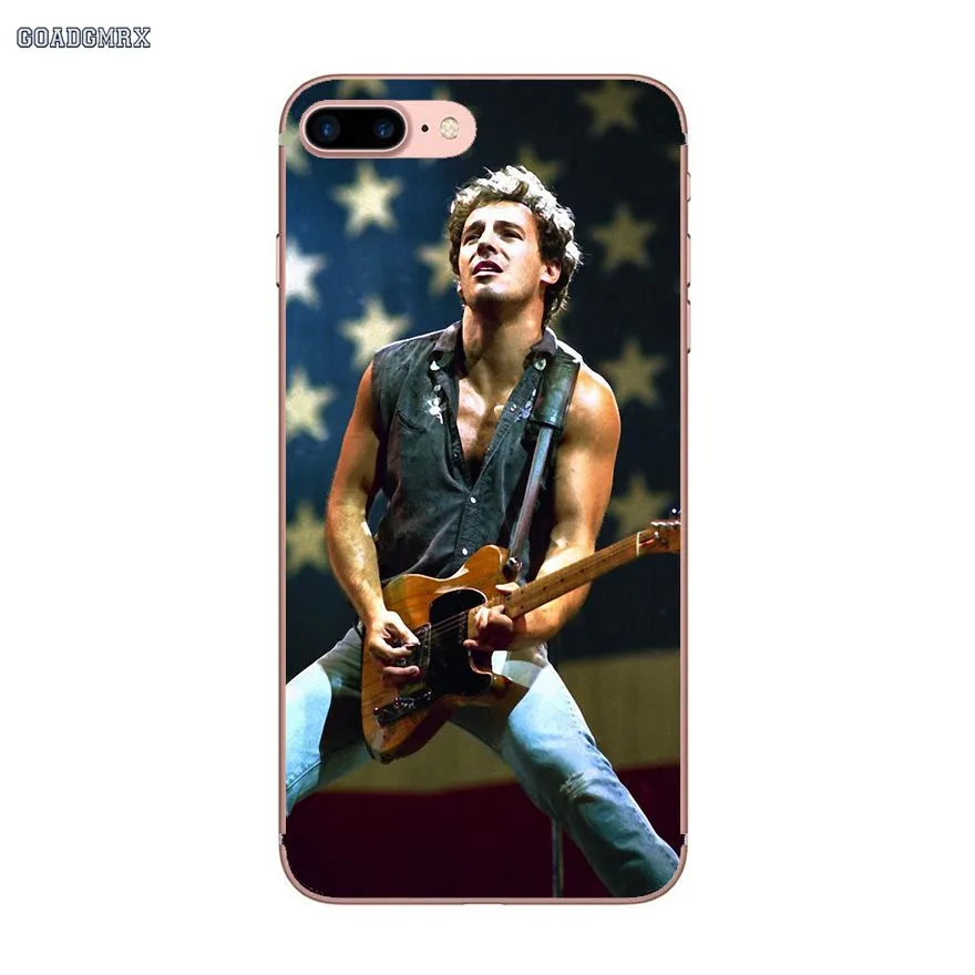image 10 Брюс Спрингстин гром дорога прозрачный мягкий чехол Чехлы для iPhone 6/6 S 7 8 Plus X XS MAX XR 4 4S 5 5S SE 5C - Цвет: image 10