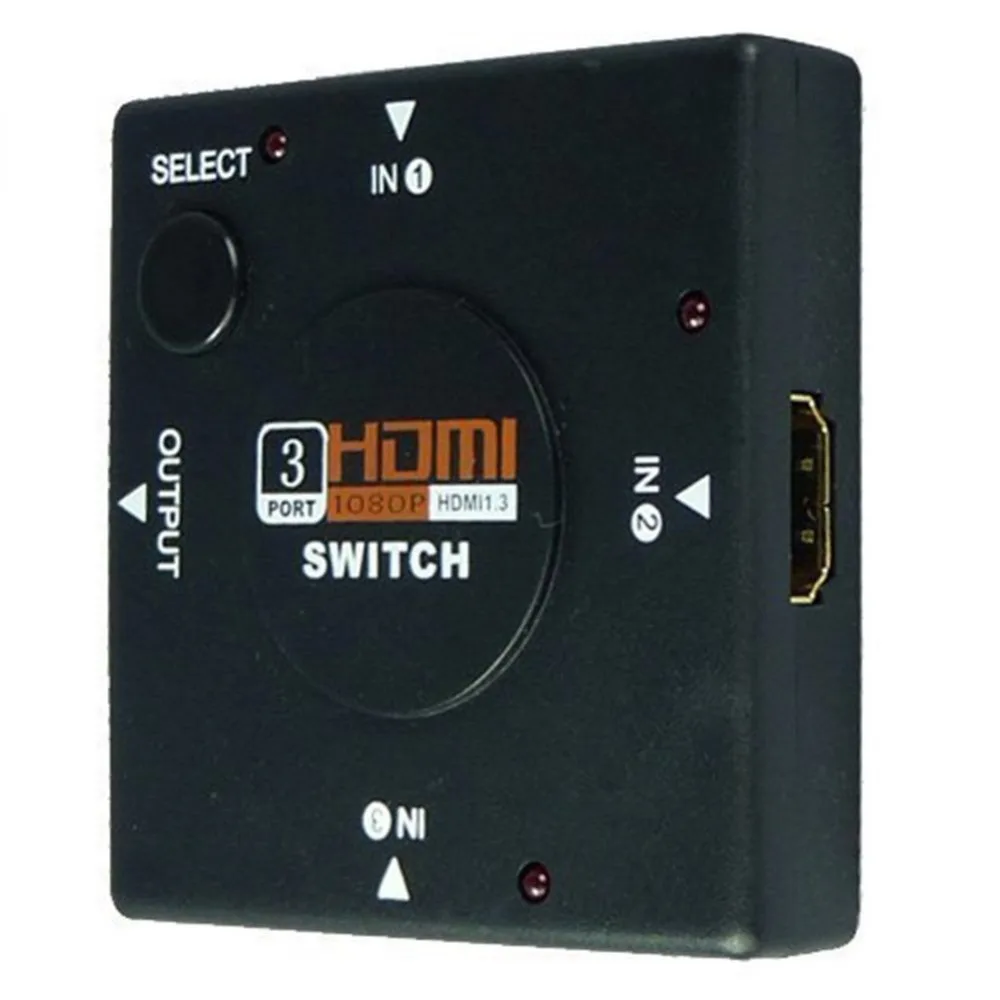 Sanchow 3 Порты Вход 1 из авто hdmi переключатель кабель концентратор Splitter Box и разъёмы