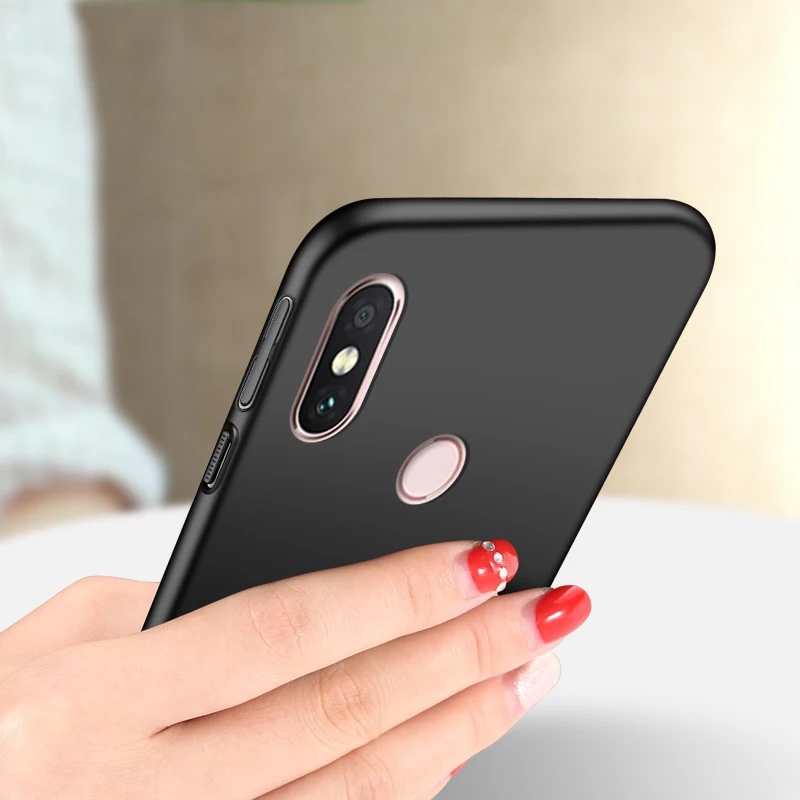 Тонкий чехол с полным покрытием 360 градусов для Xiaomi Redmi Note 5 Pro роскошный жесткий