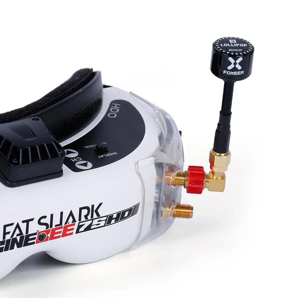 Фото Антенна Foxeer Lollipop 3 V3 5.8G 2.3Dbi TX RX RHCP FPV SMA RPSMA UFL Straight/Angle MMCX для гоночных дронов RC Антенна Foxeer Lollipop 3 V3 5.8G 2.3Dbi TX RX RHCP FPV SMA RPSMA UFL Straight/Angle MMCX для гоночных дронов RC