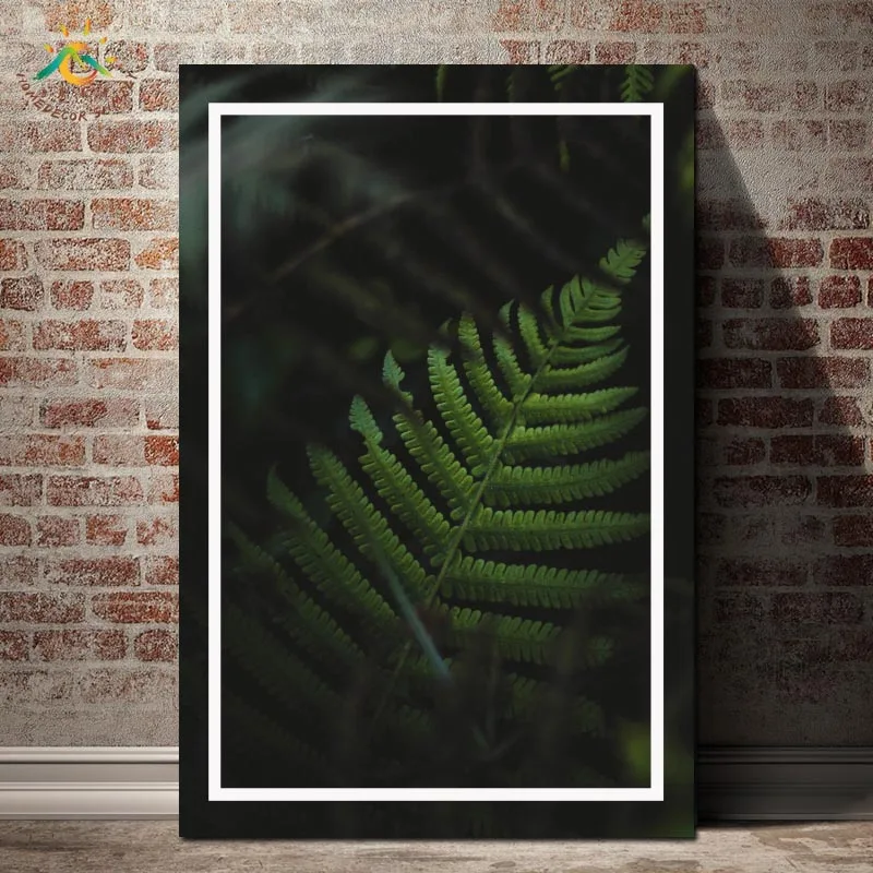 

Depth of Field Nature Green Wall Art Canvas Painting Nordic Posters and Prints Decorative Picture Modern Home Decoration