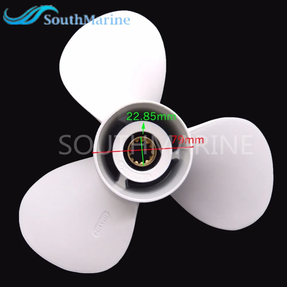 T40-04070000-11 Propeller for Parsun HDX T40-04070000 Makara T40 T30 BM T36J T40J F30 F40 F60 Outboard Motor 11 5/8x11-G | Автомобили и