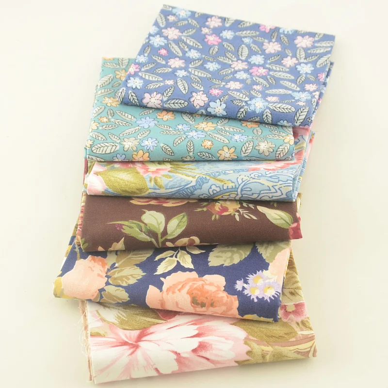 Booksew 100% хлопчатобумажная саржевая ткань измерители цветочный дизайн шитье