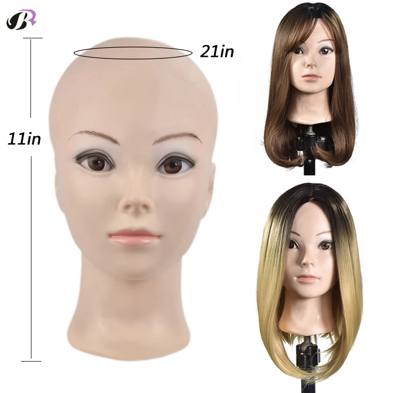 Голова манекена для париков с подставкой 21 дюйм|head for making wigs|head headhead wig |