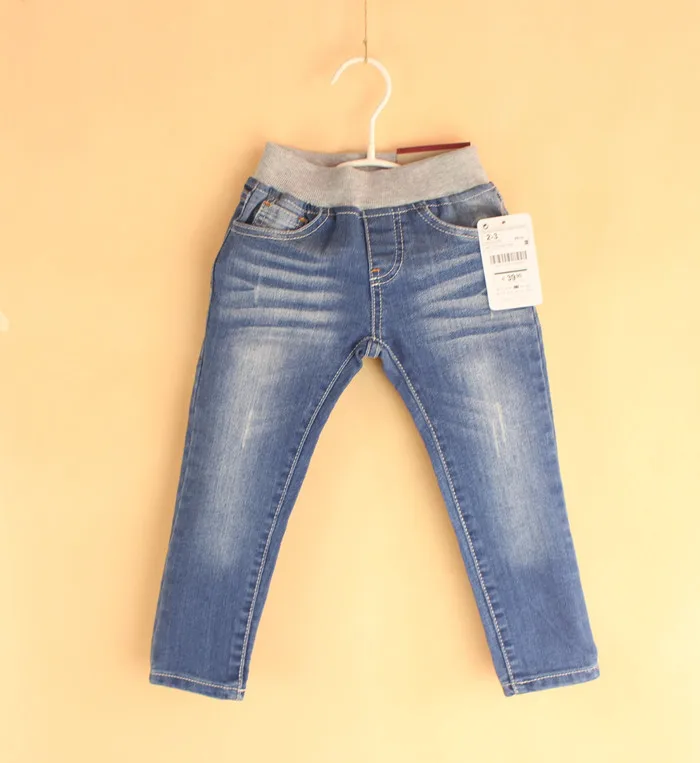 New Arrival Baby Denim Jeans Boys Girls Skinny Kids Spring Long Pants High Quality Casual | Мать и ребенок