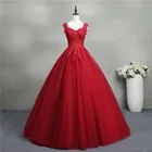 ZJ8076 Бальные платья на бретелях-спагетти белые цвета слоновой кости тюлевые бордовые шампанские Свадебные платья 2019 2020 с жемчугом свадебное платье