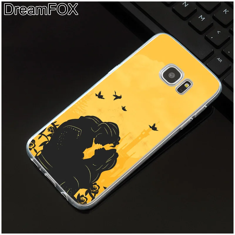 DREAMFOX M397 Beauty Beast Soft TPU Silicone Case Cover For Samsung Galaxy Note S 6 7 8 9 10 10e 11 11e Lite Edge Plus |