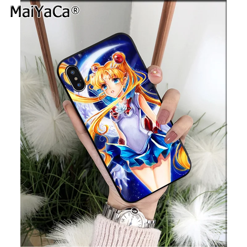 Мягкий силиконовый чехол MaiYaCa для Apple iPhone 8 7 6 6S Plus X XS MAX 5 5S SE XR | Мобильные телефоны и