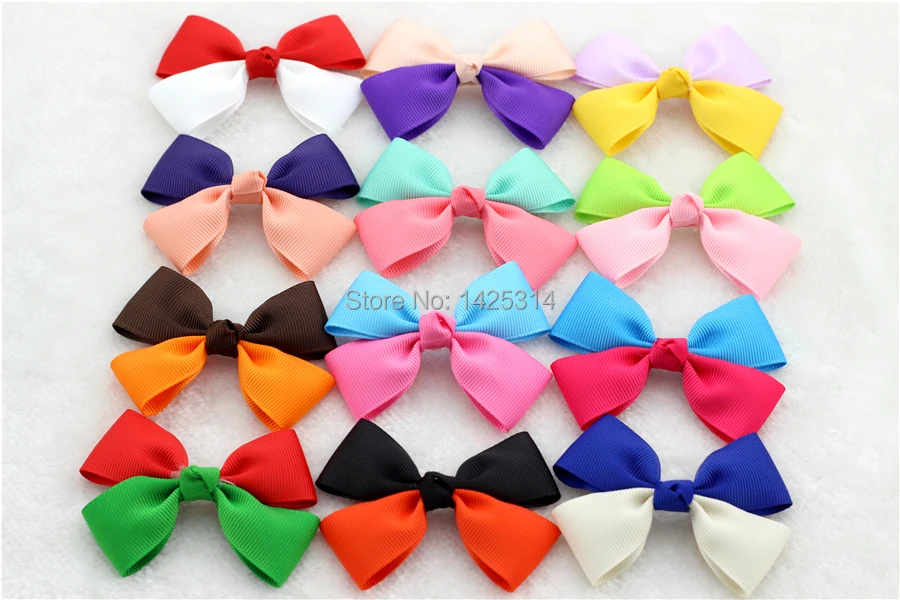 Банты из корсажной ленты с/без зажима 30 шт. 3 дюйма|ribbon bow making|ribbon bows wholesalebow earring |