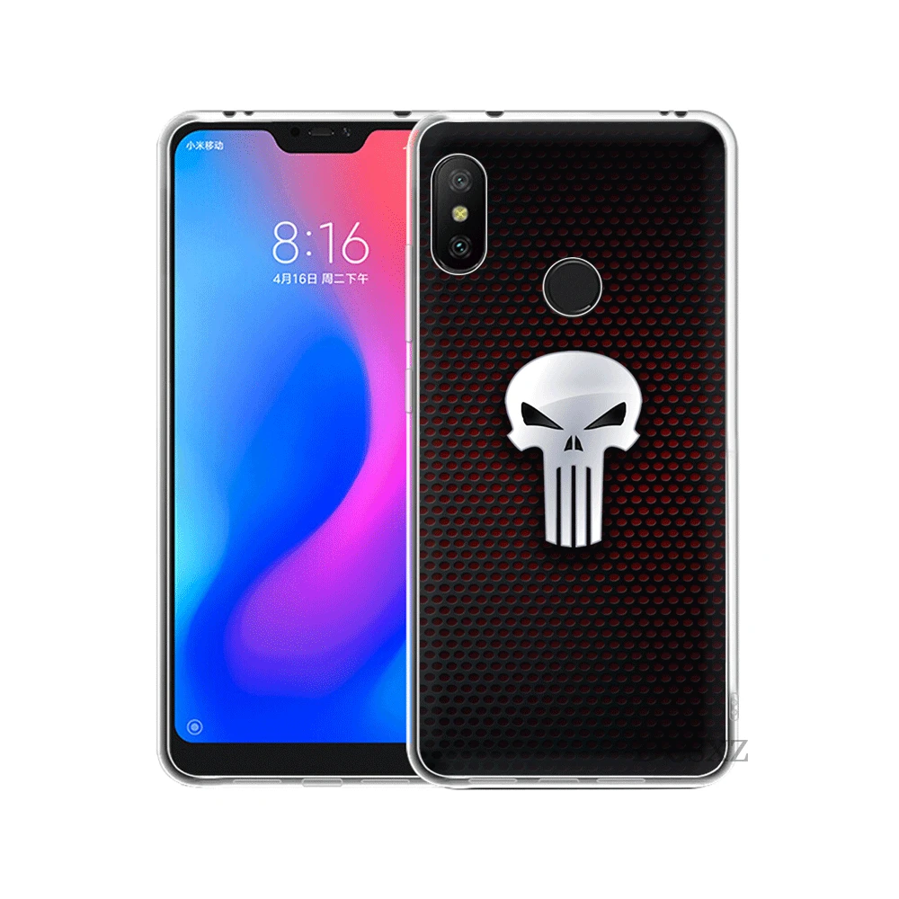 Case Cover For Xiaomi Redmi 3 3S 4 4A 4X 5 5A Plus 6 6A S2 7 Go Pro Prime Punisher hard PC cases | Мобильные телефоны и
