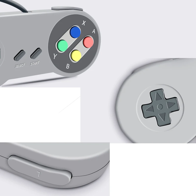 USB игровой контроллер джойстик для nintendo SNES коврик Windows PC MAC компьютерный