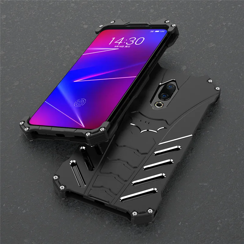 Meizu 16X чехол R-Just Роскошный металлический защитный для 16th 16 Plus алюминиевый Snapdragon 710