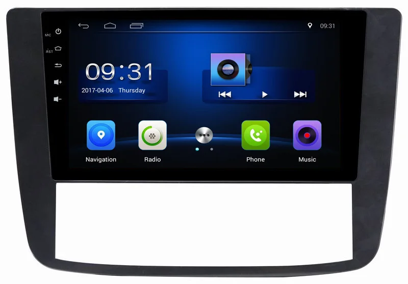 Автомобильный Аудиомагнитола Ouchuangbo с gps навигацией для Zotye Z300 2016 Bluetooth aux USB