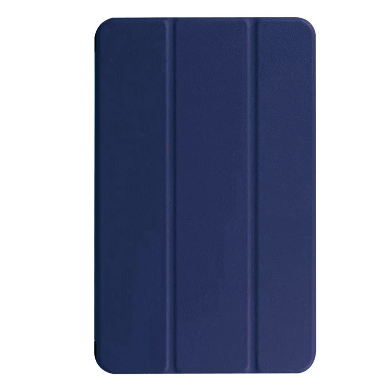 Ультра тонкий PU кожаный чехол для Samsung Galaxy Tab A A6 с S Pen 10,1 SM-P580 P585 чехол для TabA 10,1 S ручка Чехол+ пленка - Цвет: navy