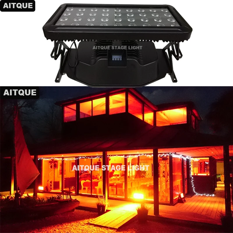 Professional Led stage lighting 36x10w rgbw city color led wash ip65 wall washer outdoor building light | Освещение