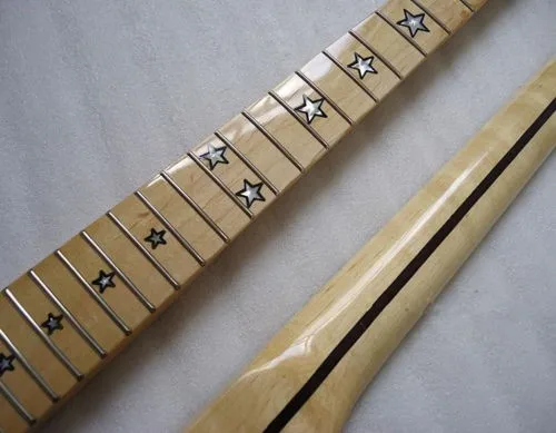 Новый Кленовый 22 лад гриф гитары Полировка Для ST Stratocaster запчасти для ремонта |