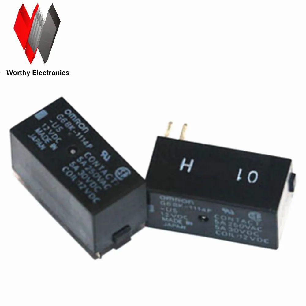 

Оптовая продажа 10 шт./лот реле G6BK-1114P-US-DC12V