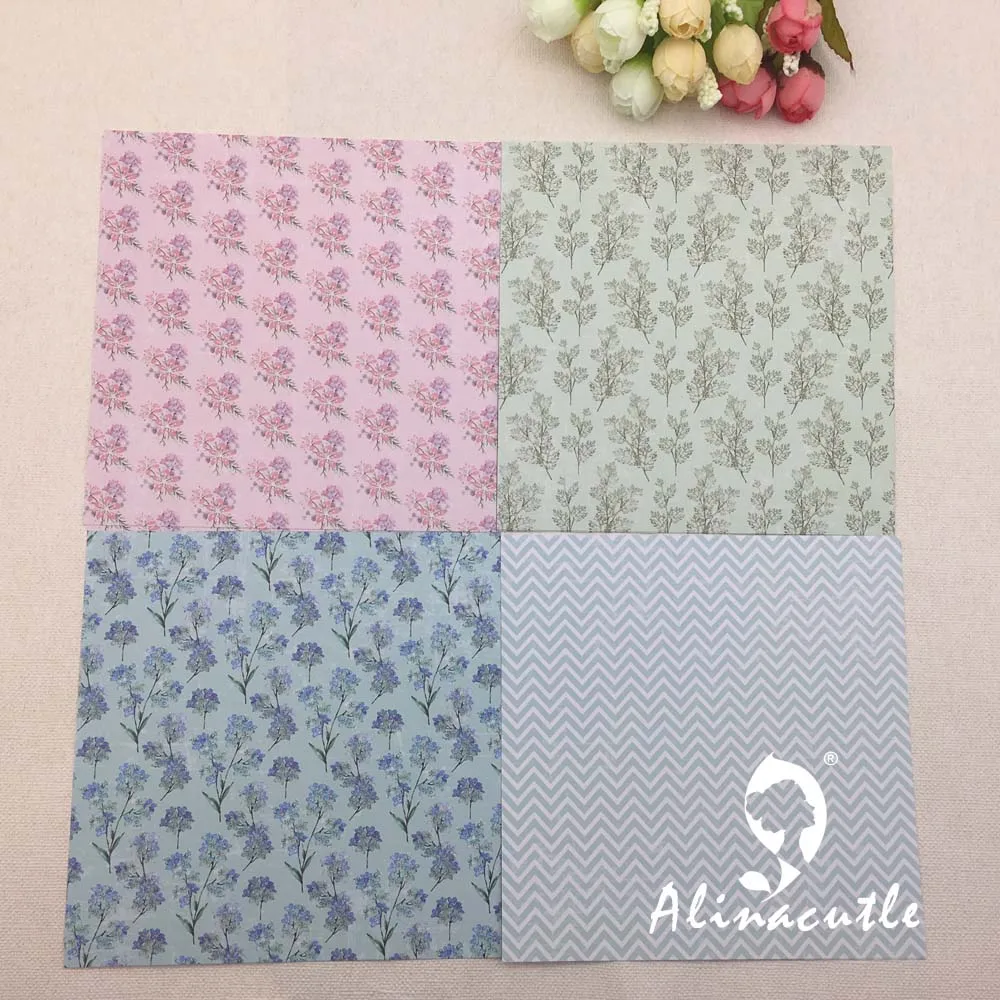 AlinaCraft 24 листа 6 &quotX 6&quot Весеннее цветение узорная бумага Скрапбукинг бумажный