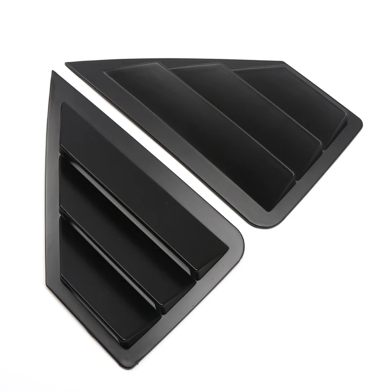 For Toyota C-HR CHR 2016 2017 2018 2019 2020 2021 ABS Rear Window Louvers Shutters Cover Trim 2PCS Accessories | Автомобили и