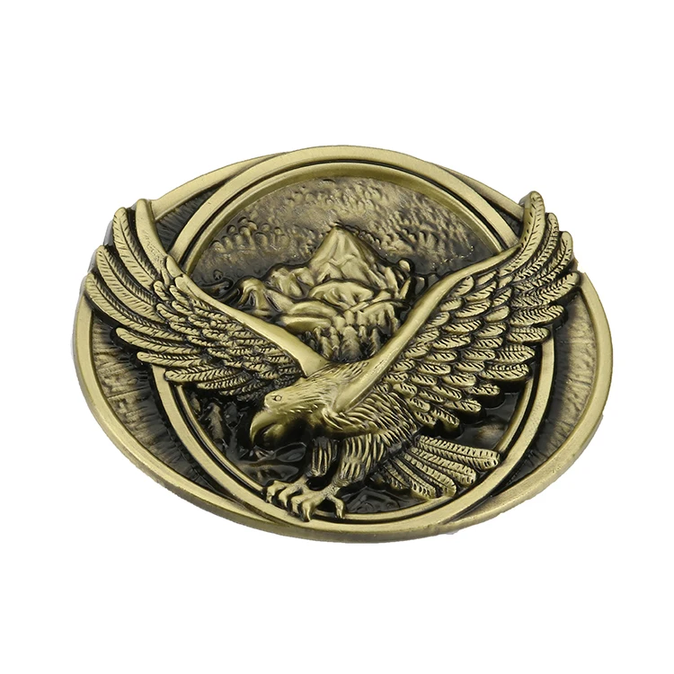 Бронзовый Летающий орел над горами ремень пряжка|belt buckle|buckles belt bucklesbronze buckle |