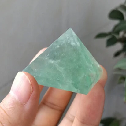 

Natural Bright-coloured FLUORITE CRYSTAL Pyramid Healing
