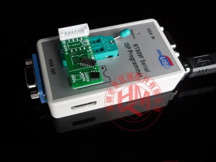 Бесплатная доставка RT809F серийный ISP/ VGA LCD USB программатор + ремонтные инструменты