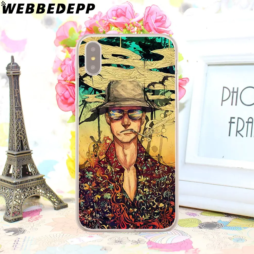 Жесткий чехол для телефона WEBBEDEPP Fear and Loathing в Лас-Вегасе для iPhone 4 4S 5C 5 5S SE 6 6S 7 8 Plus X XR XS 11 Pro Max - Цвет: 7