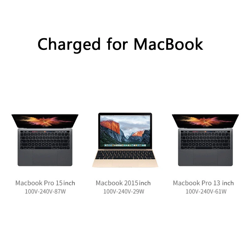 Магнитный USB адаптер для MacBook Pro 15 дюймов 6 контактов 4 3 А 87 Вт|Переходники и