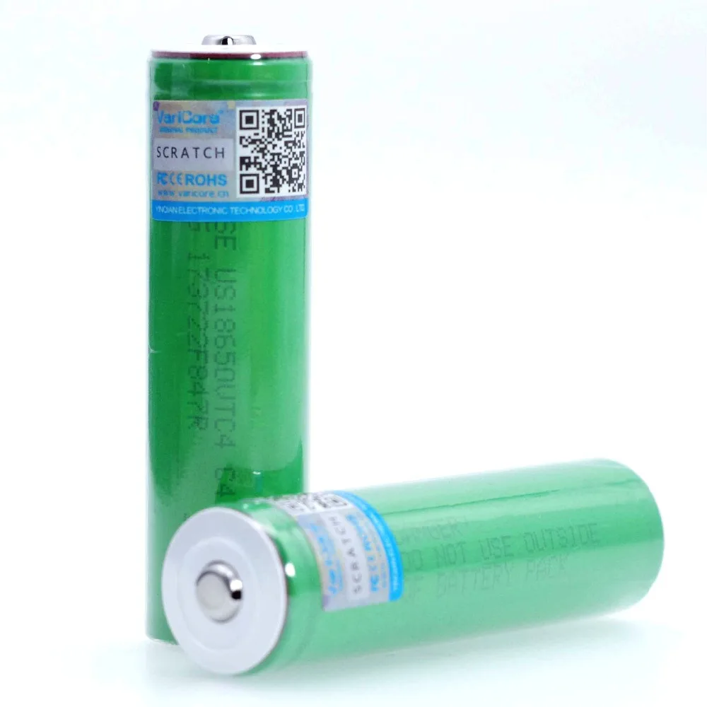 4 шт. VariCore 100% оригинальный 3 6 V 18650 VTC4 2100mAh Высокий слив 30A перезаряжаемая батарея