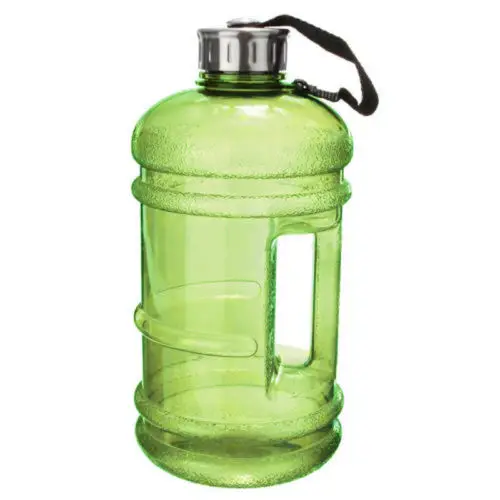 Зеленый Портативный 2.2L BPA пластиковая Большая вместительная Спортивная бутылка для воды для занятий в тренажерном зале, для пикника, велосипеда, кемпинга, велоспорта, чайник, Новинка - Цвет: Зеленый