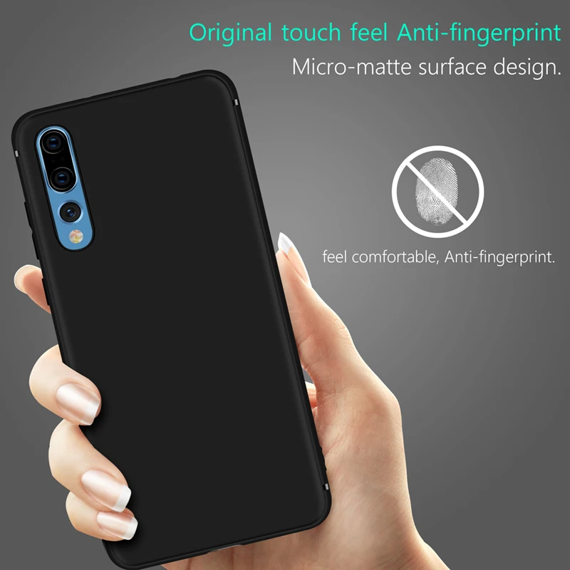 Чехол Toraise для Huawei P20 Pro роскошный Ультратонкий матовый Мягкий силиконовый чехол
