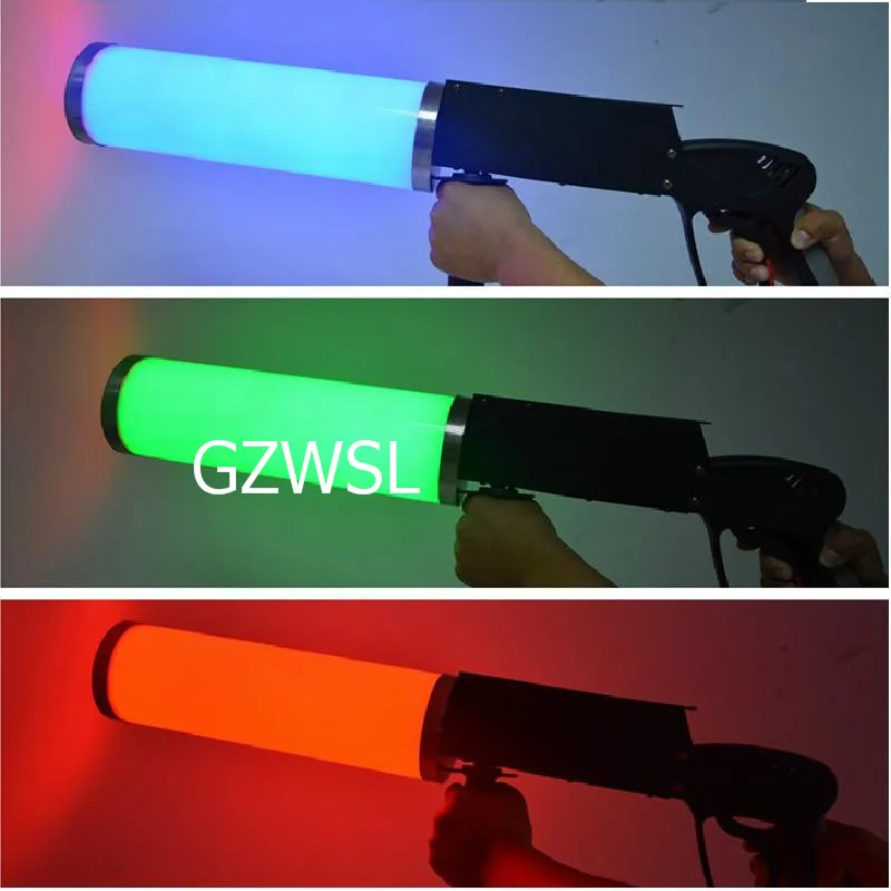 Dj освещение ручной пистола co2 пушки jet Gun led RGB 4*3w | Лампы и