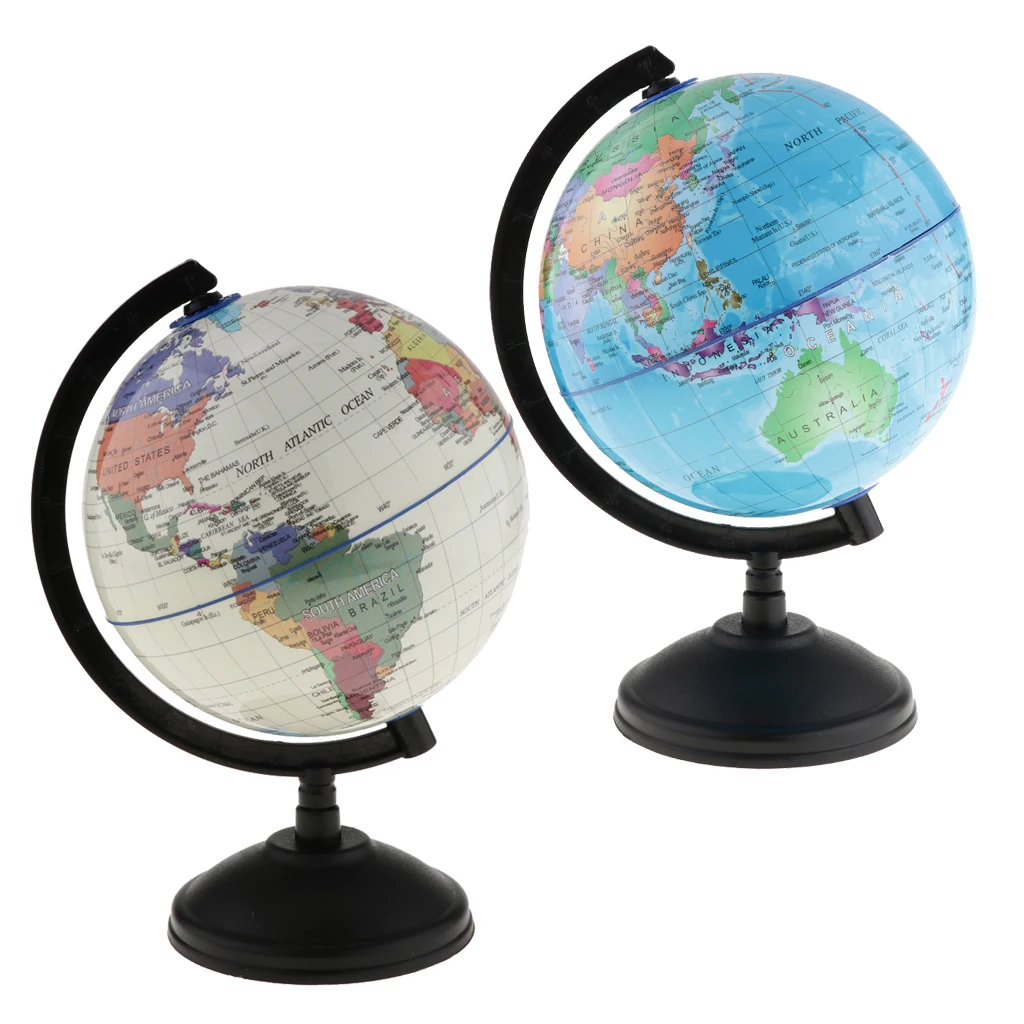 14 см карта мира океана география обучающая игрушка подарок с поворотной