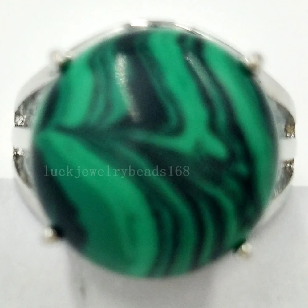 Кольцо для мужчин и женщин Lapis Lazuli Tigers Eye Opal Malachite золотой камень прозрачный Jaspe Jad