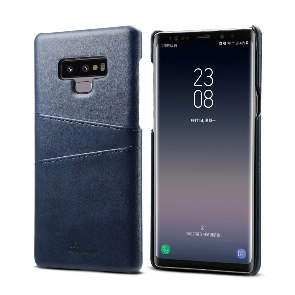 Чехол HengLiTai для Samsung Galaxy Note 9 Кожаные чехлы Роскошный кошелек с отделениями карт