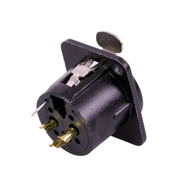 Фото 12 шт./лот 3 PIN XLR Женский Разъем высокое качество дуги Панель Крепление Шасси 12 шт./лот 3 PIN XLR Женский Разъем высокое качество дуги Панель Крепление Шасси
