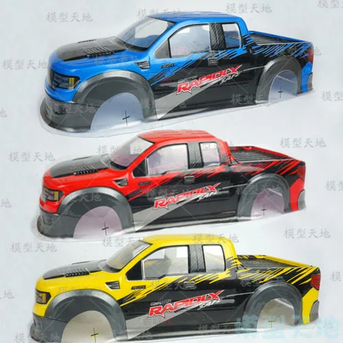 1:10 RC автомобиль грузовик Monster Bigfoot ПВХ 200 мм Раптор желтый синий красный