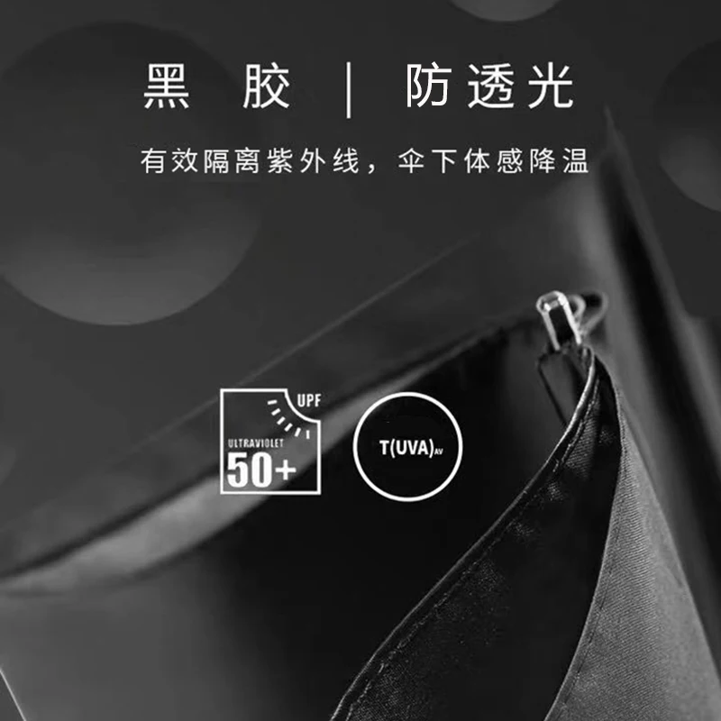 Элегантный зонтик Math Prince для дождливой Женщины 3 складные зонты женский