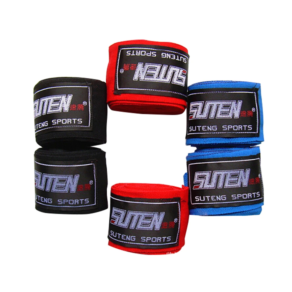 

2 шт/рулон Санда Муай Тай ММА тхэквондо боксерский бандаж для рук ширина 5 см длина 2,5 м хлопок спортивный ремешок