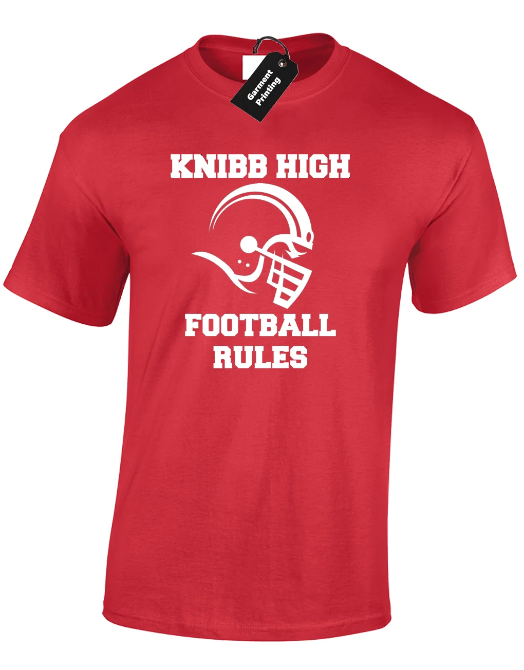 KNIBB HIGH FOOTBALL MENS T SHIRT RULES HAPPY WATERBOY MADISON GILMORE MOVIE Cool Casual pride t shirt men Unisex New Fashion | Мужская