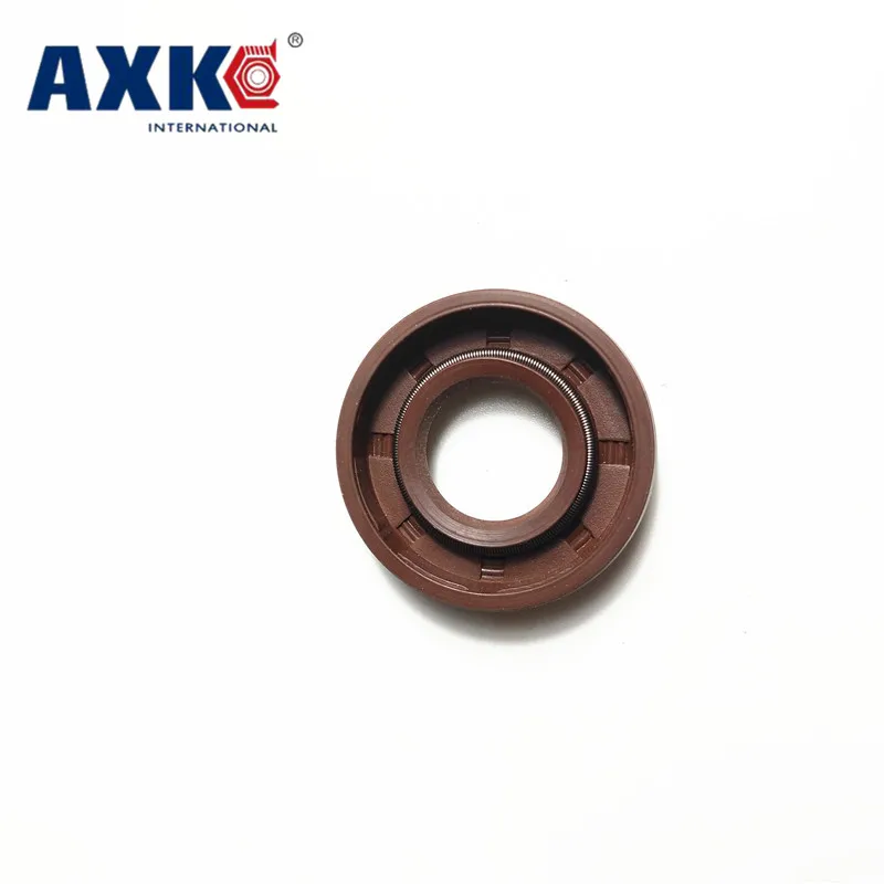 AXK 1 шт. 35x56x 8/10/12 коричневый Витон ФКМ Фтор резиновая пружина Двойные Губы TC кольцо