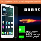 2.5D Закаленное стекло для LG Optimus L70, Высококачественная защитная пленка, Взрывозащищенная защитная пленка для D320 D325