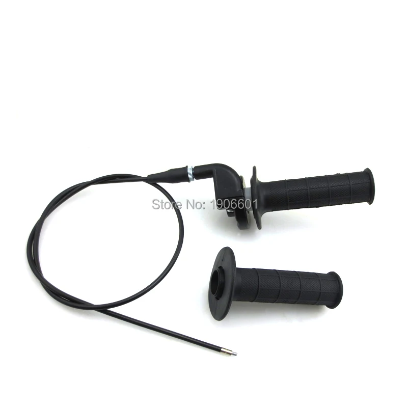 

7/8" Handle Grips + Throttle Clamp + Cable Set 50 90 110 125cc Pit Bike Dirtbike