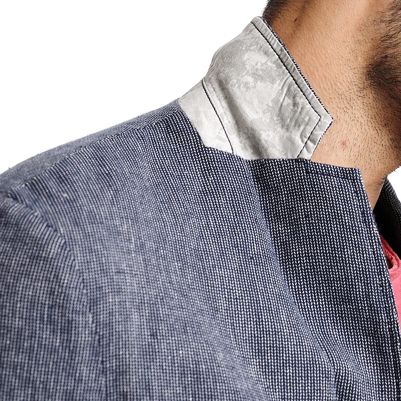 SIMWOOD новинка 2019 Осенние повседневные блейзеры для мужчин Модная тонкая куртка из