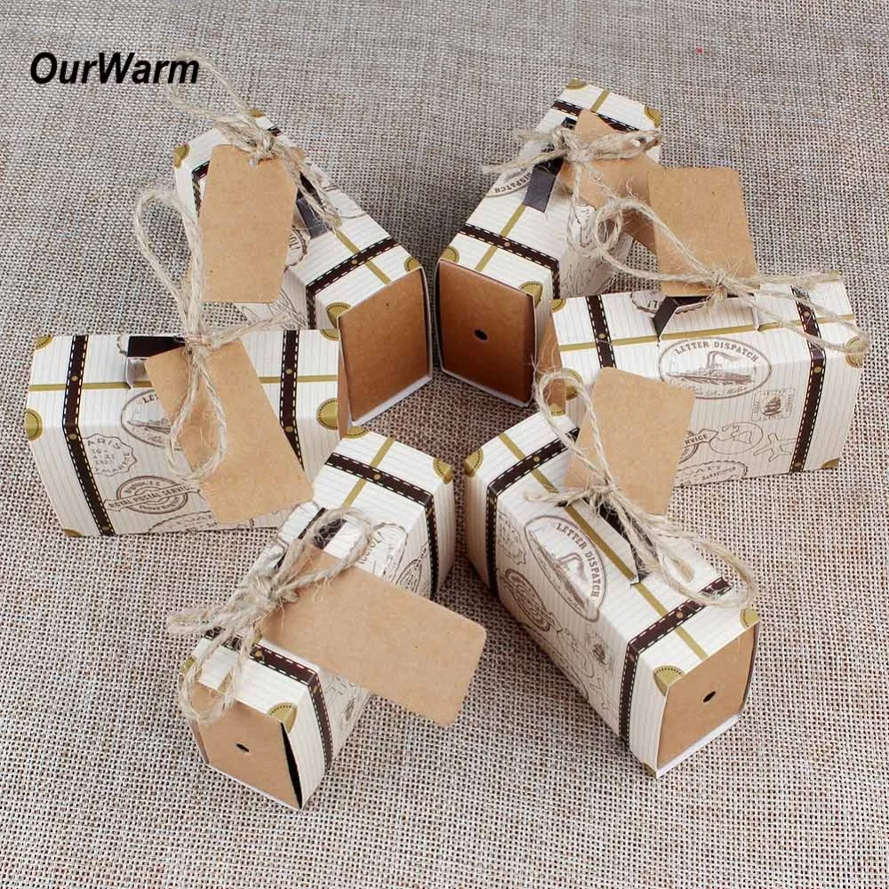 OurWarm коробки конфет для чемодана 10 штук дорожные принадлежности тематической