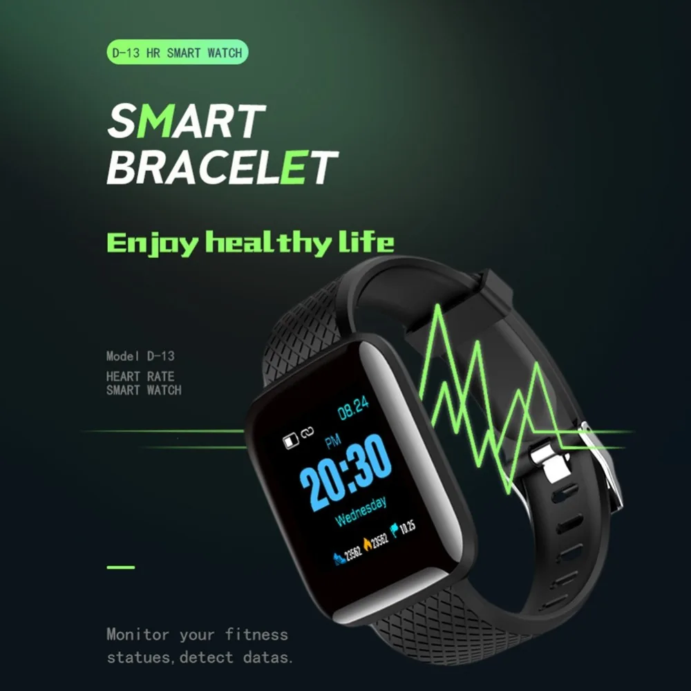 Новинка 2019 Смарт-часы life водонепроницаемый фитнес-трекер с пульсометром Bluetooth