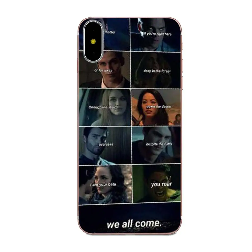 Teen Wolf Story для Galaxy Grand Alpha G850 Core2 Prime S2 I9082 A3 A5 A7 On5 On7 2015 2016 2017 мягкий