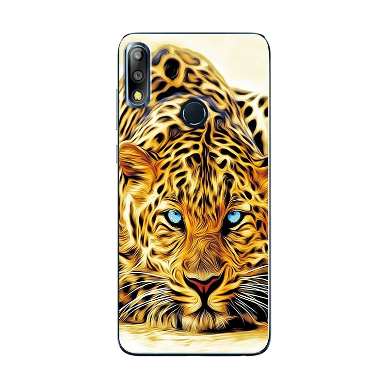 W52 Милый модный чехол для телефона Zenfone Max M2 ZB633KL Animal Love Heart задняя крышка для Zenfone Max Pro M2 ZB631KL чехол-бампер - Цвет: W52