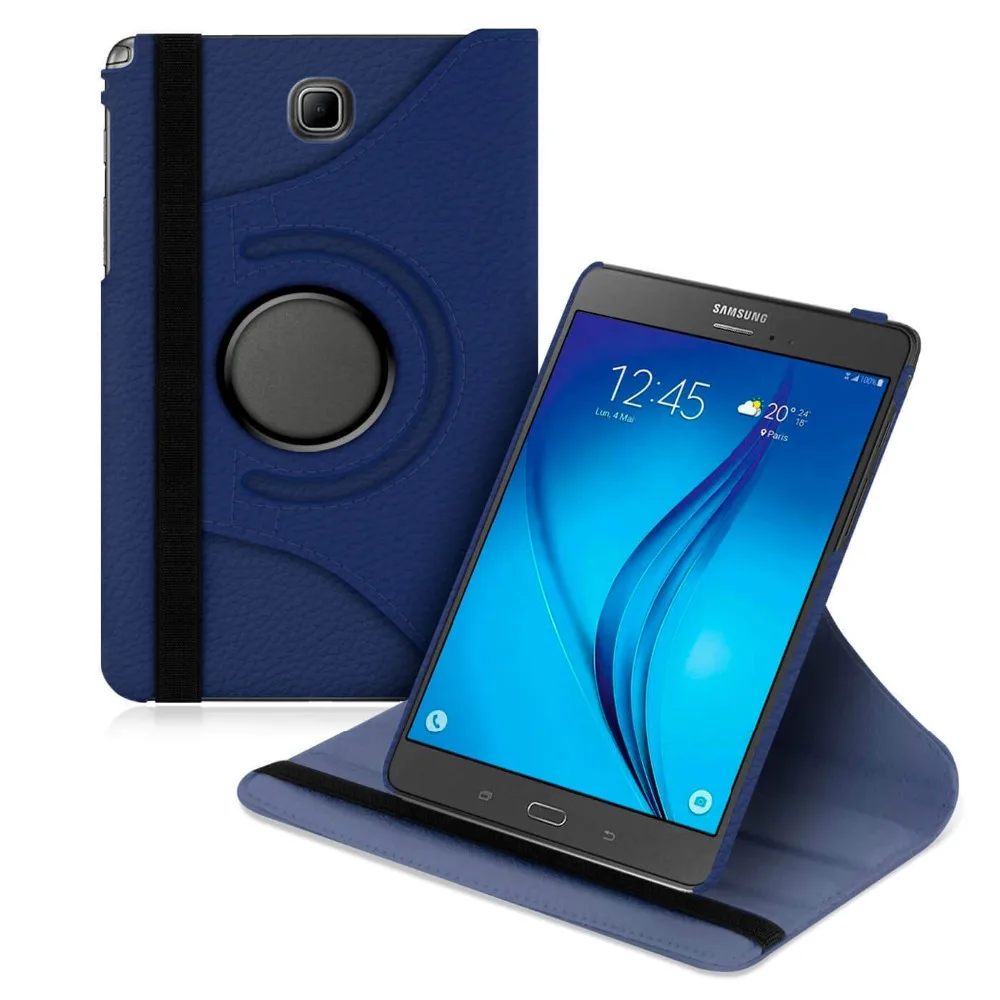 Чехол для Samsung Galaxy Tab A 8 0 дюйма (2015 дюйма) вращающаяся на 360 градусов подставка из