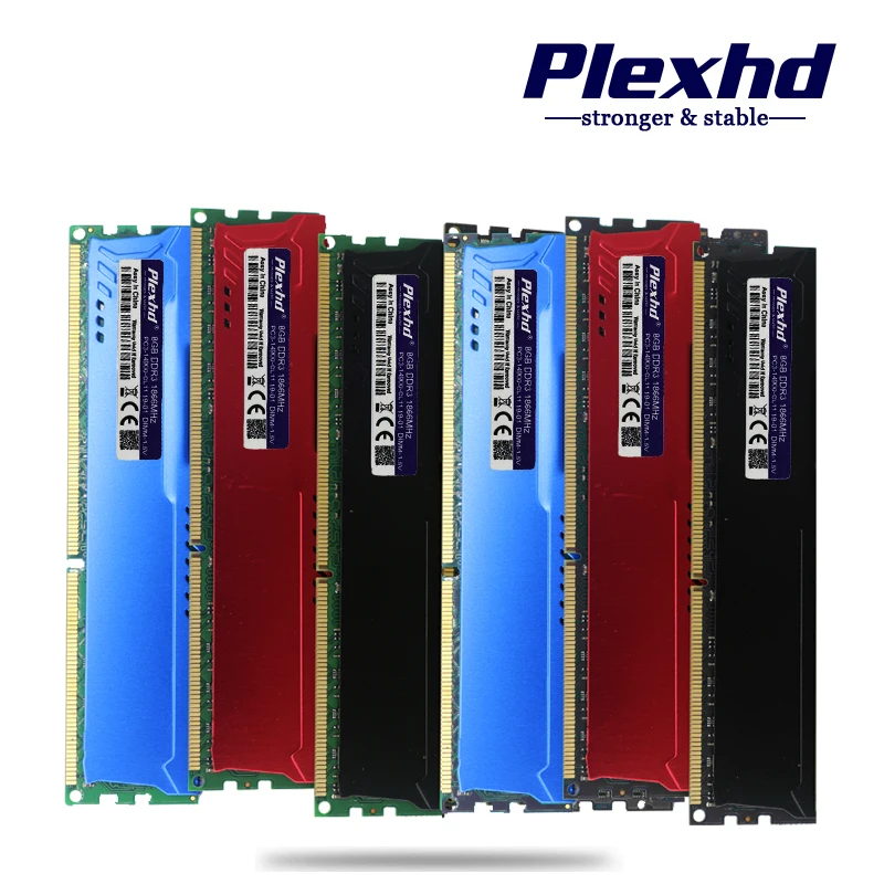 ПК Память RAM Memoria модуль компьютер настольный радиатор DDR3 2 ГБ 4 8 PC3 1333 1600 МГц 1866 12800